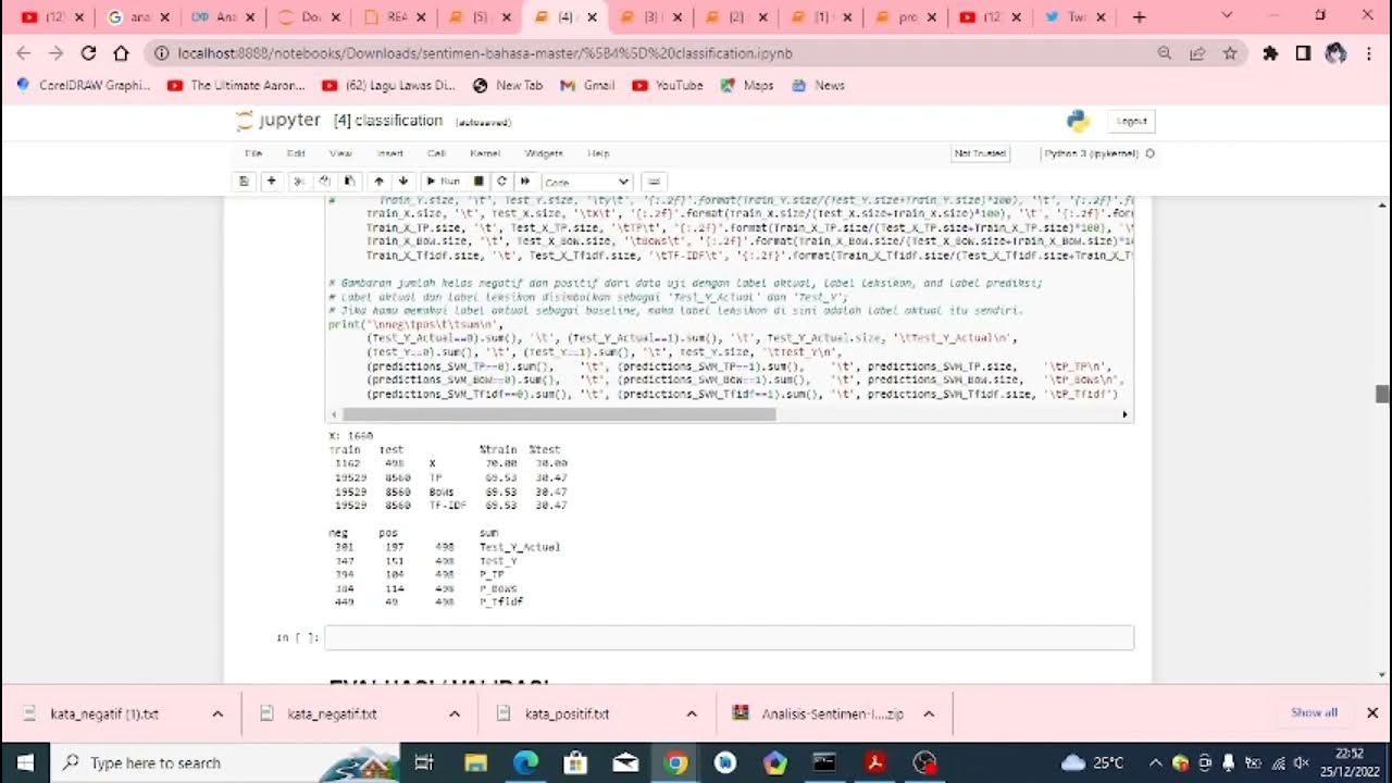 Project PBA Analisis Sentimen di Python - YouTube