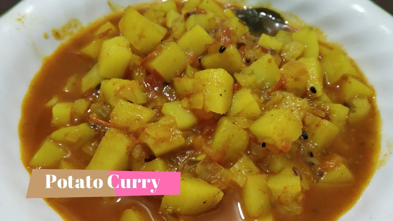 Potato and Tomato Curry | Aloo Tamatar Ki Sabzi | Aloo Curry | Potato Curry | Indian Cuisine Recipes