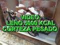 Leño 5000 Kcal Para Hogares Refractarios Modelo Roble Pesado