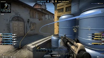 Insane MP5 Quadra kill - FACEIT - CSGO