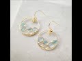 フープバブルピアス