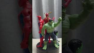 Avengers Superheroes Action Figure Spiderman Hulk Ironman C America