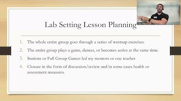 Lecture#2: Adapted Physical Activity Lesson Planning