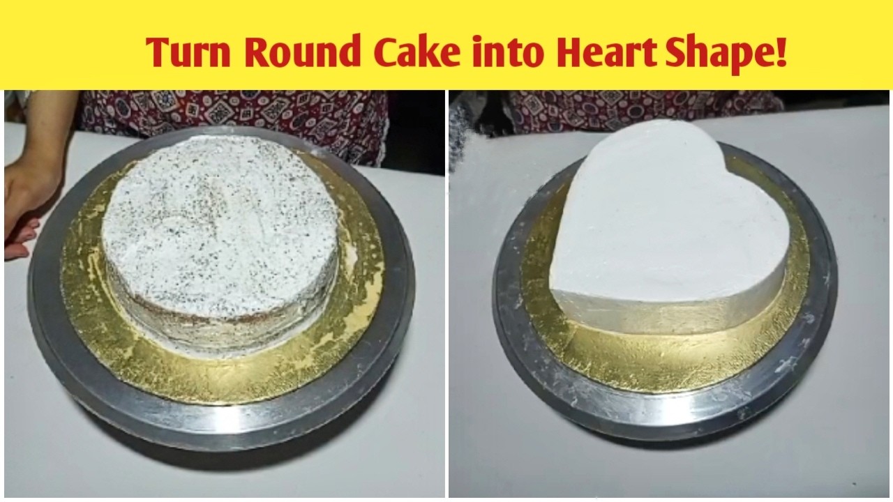 Easy Cake Hack How To Easily Cut A Round Cake Into A Heart Shape No easy-cake-hack-how-to-easily-cut-a-round-cake-into-a-heart-shape-no