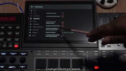 MPC X Preferences on the hardware Part 1 the DVDs