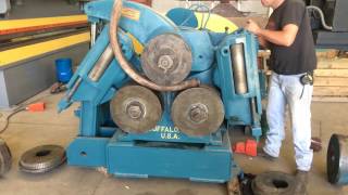 Buffalo 2VBR Angle Roller // Machinery for sale FMI Trading LLC