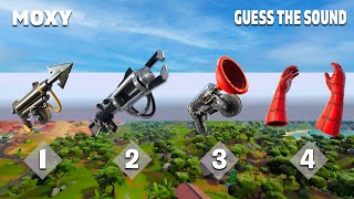 Guess The Fortnite Weapon By The Sound - Challenge By Moxy screenshot 3