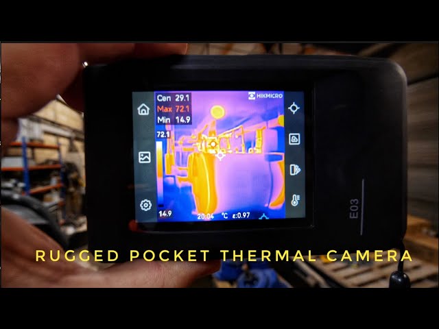 Rugged pocket thermal camera - HIKMICRO E03 - YouTube