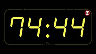 84 MINUTE - TIMER & ALARM - Full HD - COUNTDOWN