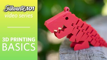 3D Printing Basics (Silhouette 101 Video Class)