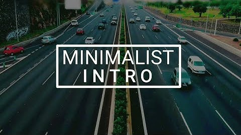Cara Edit Intro Minimalis Menggunakan Android | KineMaster Tutorial