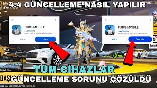 Pubg Mobi̇le 4.4 Güncelleme Nasil Yapilir Tüm Ci̇hazlar 4.4 Yeni Güncelleme Nasıl Indirilir