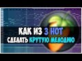 КАК 3 НОТЫ ПРЕВРАТИТЬ В КРУТУЮ МЕЛОДИЮ - ВИДЕОУРОК FL STUDIO 12