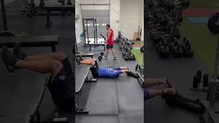 Dumbbell pullover in a supine 3 month pose #upperbody #latworkout #pulldayworkout