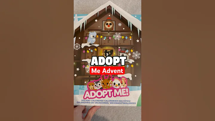 Adopt Me CHRISTMAS Advent Calendar! #shorts #roblox