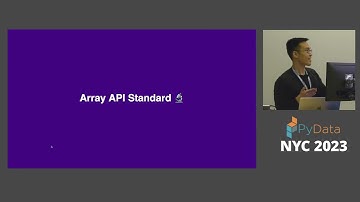 Thomas J. Fan - Scikit-learn on GPUs with Array API | PyData NYC 2023