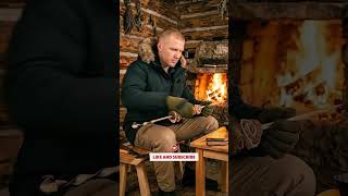 I Built a Log Cabin High in a Tree... Alone (Winter Survival) -Cozy Treehouse Cabin Build - PT-2
