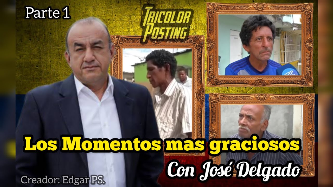 Los momentos más graciosos con José Delgado | Tricolor Posting #solopasaenecuador