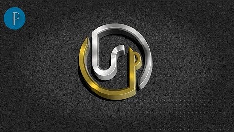 3D "SP" Logo Design PixelLab Tutorial\PixelLab Logo Design
