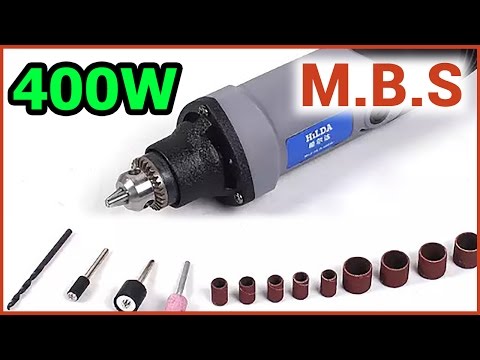 Dremel 400 вт с патроном с Алиэкспресс. Анбоксинг и обзор. Прорыв в дремелестроении