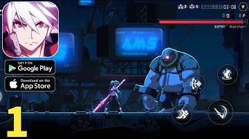 BlazBlue Entropy Effect Mobile Gameplay Walkthrough Part 1 (ios, Android)