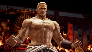 Tekken 7 - Geese Howard Gameplay With Katsuhiro Harada and Michael Murray