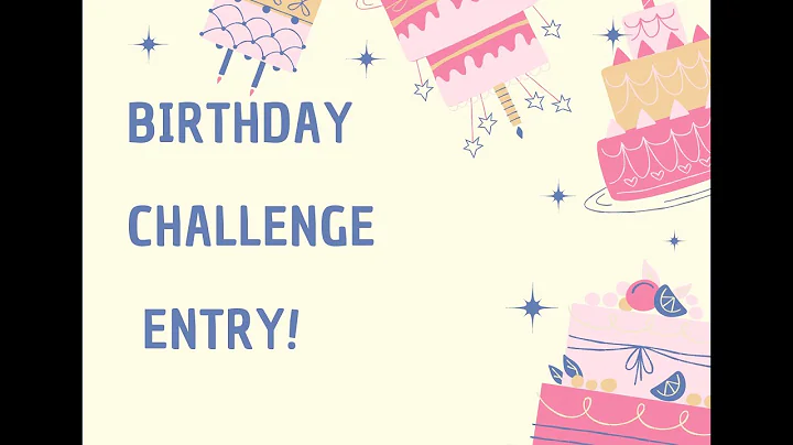 Birthday Giveaway Challenge Entry #14 Elizabeth Ho...