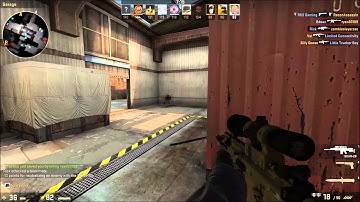[CSGO] Auto Sniper accidental kill through wall on Cache