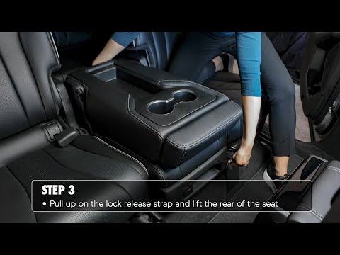 2024 MDX How To Remove and Reinstall the Center Second-Row Seat