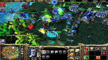 4v4 Random Team #51 Warcraft 3 The Frozen Throne Battle net Multiplayer Commentary