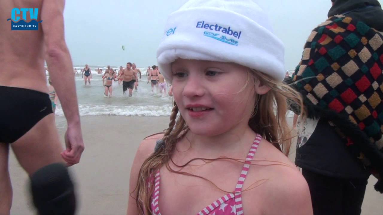 C-TV: Nieuwjaarsduik 2015 105 cm to inches