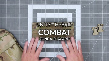 Unity Hybrid Combat Placard | Safe Life Defense