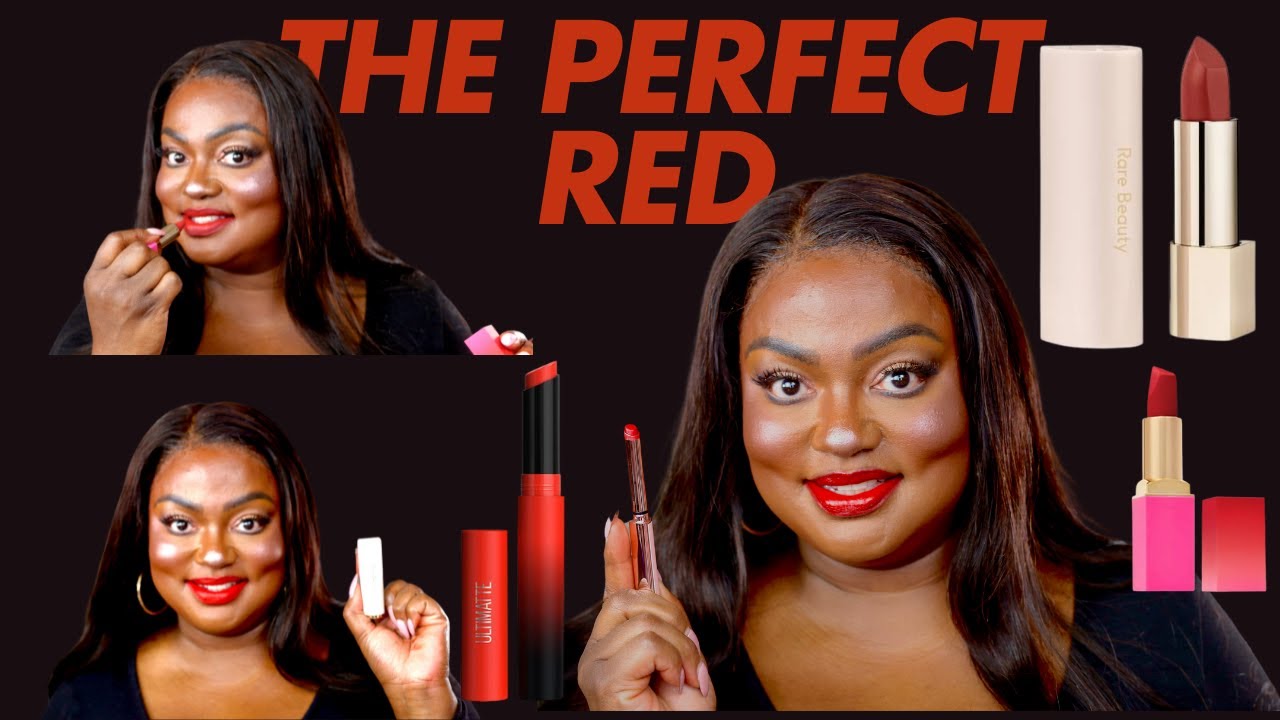 Perfect Red Lipsticks for Darker Skin | Find YOUR Best Red Lip Shade Now!