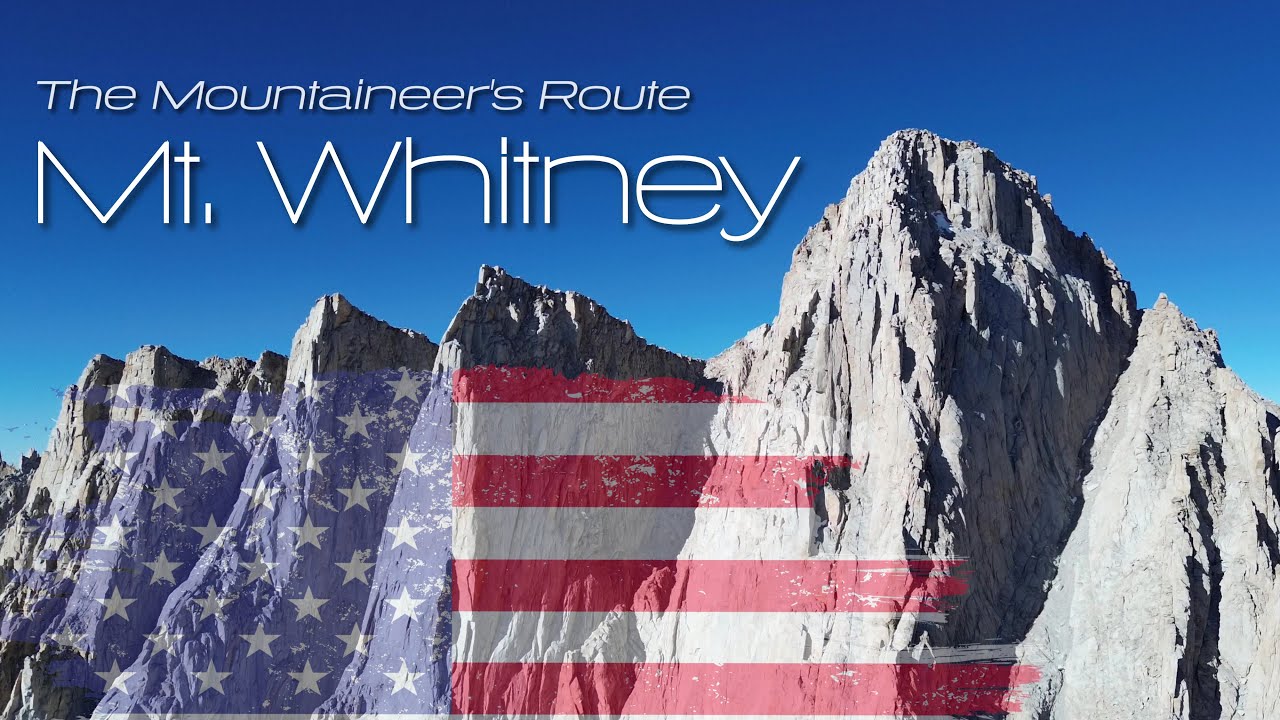 Climbing Mt. Whitney (4.421m) via the Mountaineer's Route...