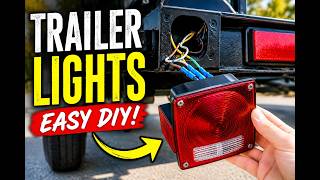 How to Replace Boat Trailer Lights. EASY 1 HOUR JOB