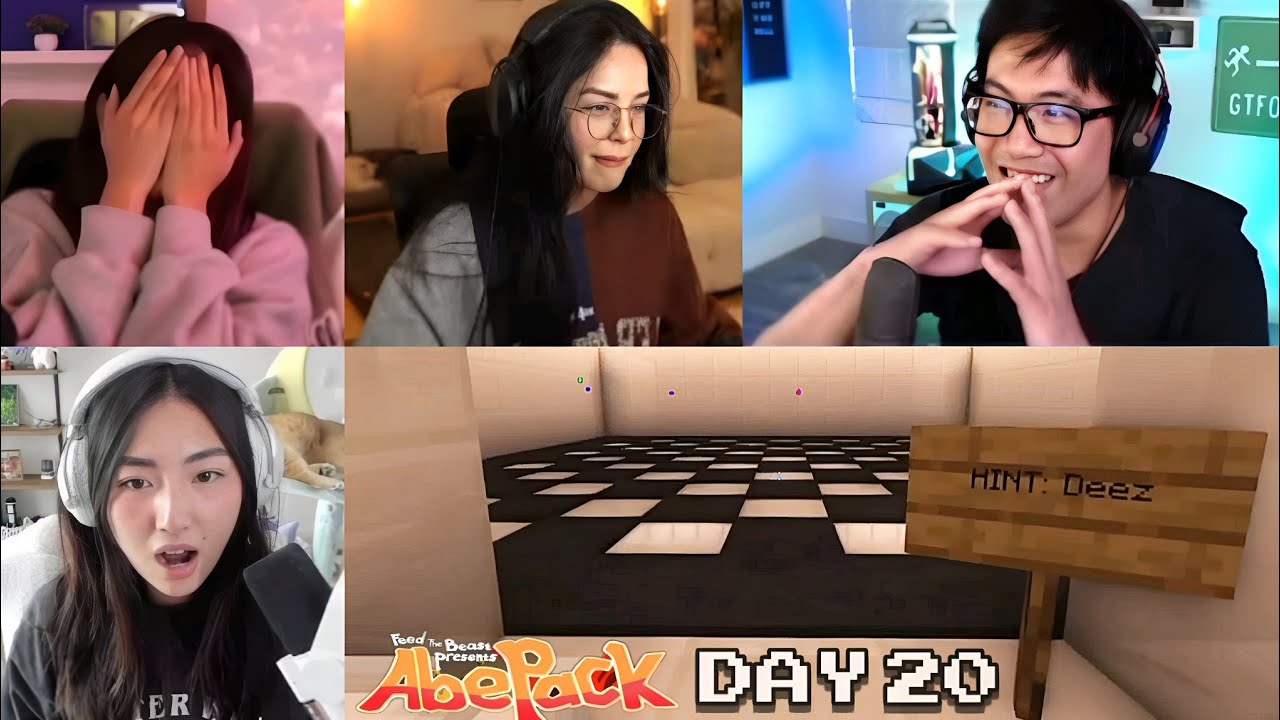 Abepack Minecraft Java Everyone Frustrated by Ryan's Puzzle House | AbePack Minecraft SMP (DAY ...