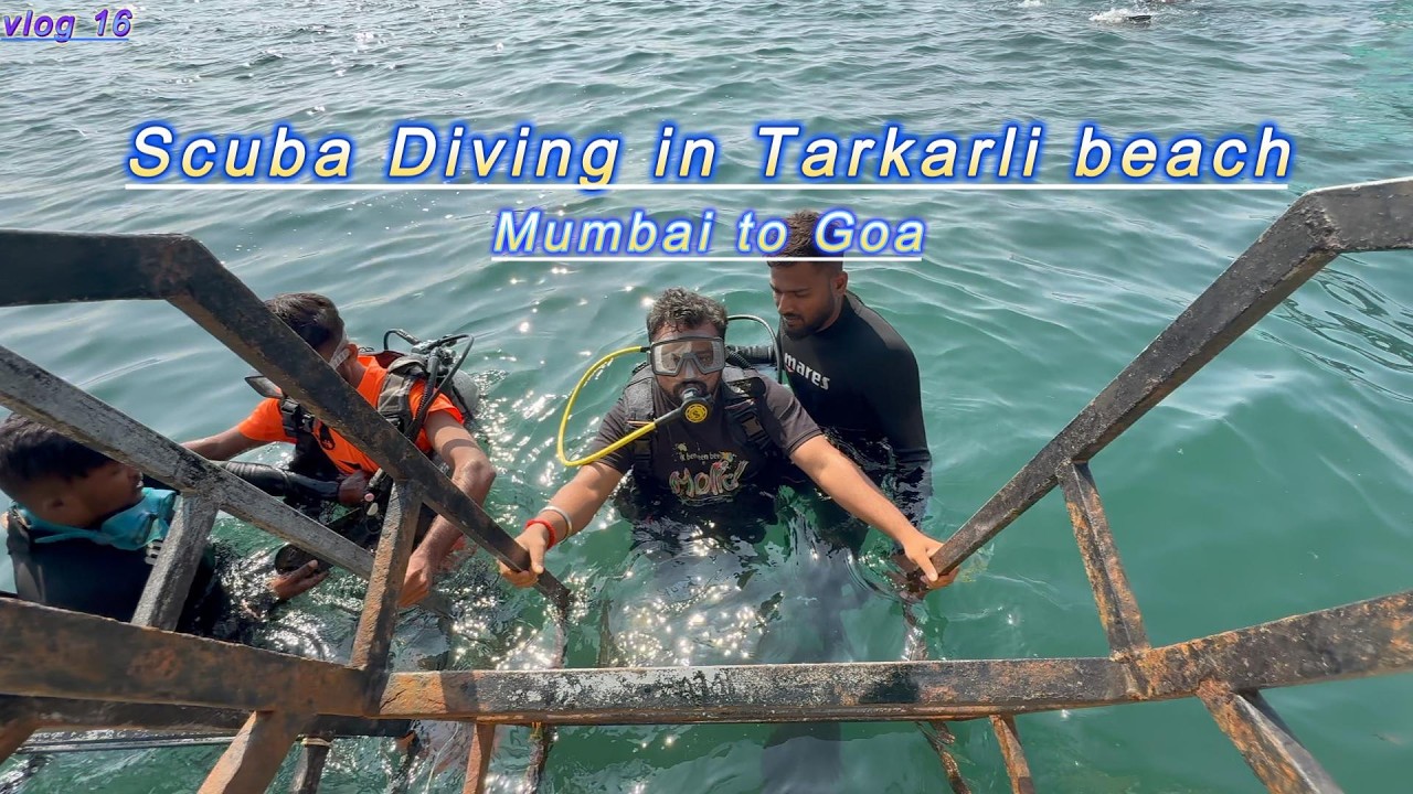 🌊 Mumbai to Kokan for Scuba Diving | Konkan Adventure Vlog 🌴