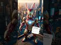 Iron Rabbit #marvel #fantasticfour #trend #shorts #trendingshorts #ai #aishorts #comics #memes