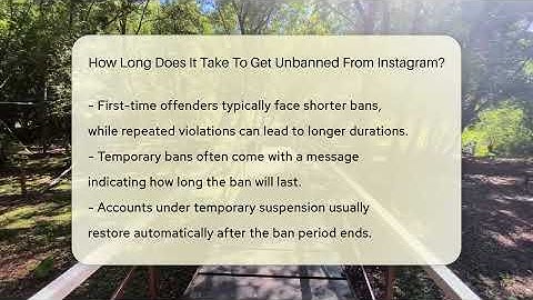 How Long Does It Take To Get Unbanned From Instagram? - Everyday-Networking