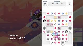 Two Dots Level 8477 Gameplay (no boosters used) ⭐️⭐️⭐️