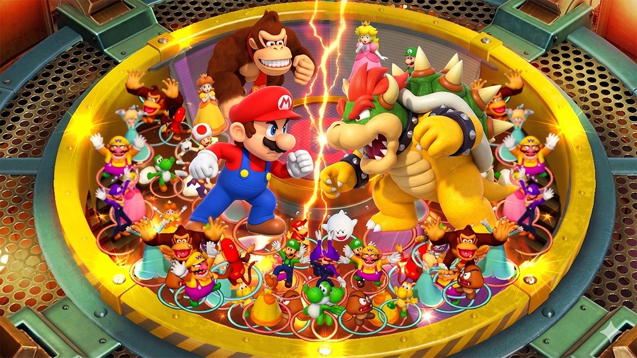 Super Mario Party - Mario's Battle Against the Big Bosses - Who wins?
