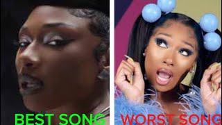 Female Rappers BEST Song vs WORST Song