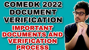 COMEDK DOCUMENT REQUIRED 2022 || DETAILED VIDEO ON IMPORTANT DOCUMENT|| #comedk2022 #comedk2021