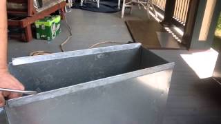 DIY Ductwork making  large supply boot