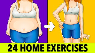 Unlock the Enigma to Rapid Weight Loss - Try These 24 Home Exercises