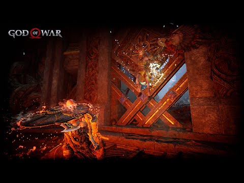 God of War - Гайд с комментариями, как легко победить валькирию Рота на сложности "Бог Войны"