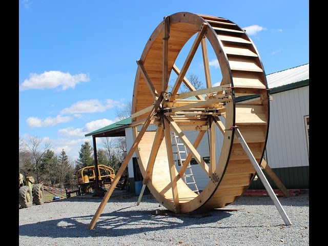 The Creation of One of the Largest Wooden Waterwheels in the USA