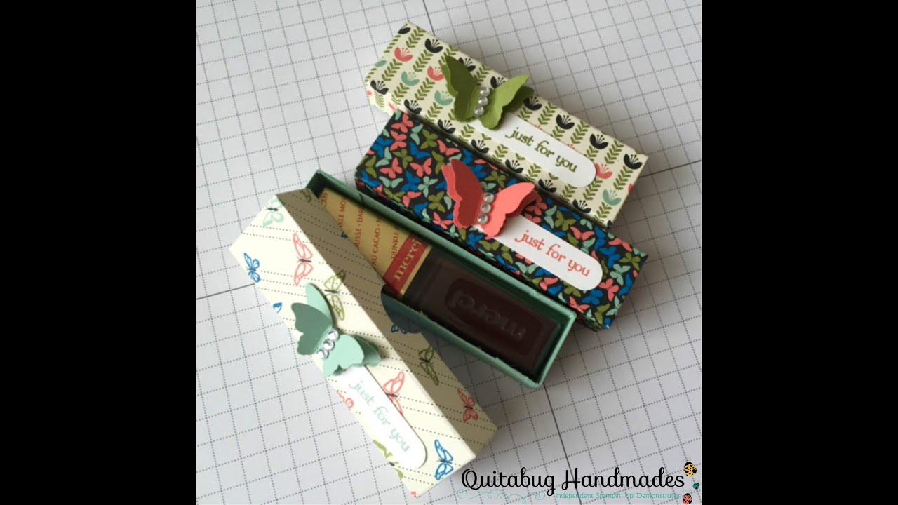 Stampin' Up! Teeny Tiny Just For You Treat Box - YouTube