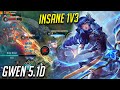 WILD RIFT GWEN 5.1D INSANE SOLOQ JUNGLE BUILD