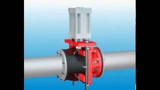 Flowrox Pinch Valve in Action offered by The Valve Agency